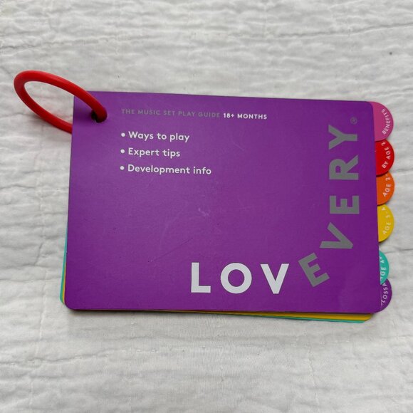 LOVEVERY play guide for the Music Set 18 + mo level - Picture 1 of 5
